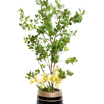 Benjamin with Yellow flowers Artificial Tree 180-190 cm