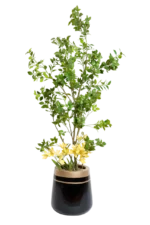 Benjamin with Yellow flowers Artificial Tree 180-190 cm