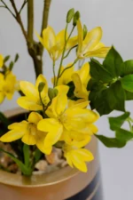 Benjamin with Yellow flowers Artificial Tree 180-190 cm - Image 3
