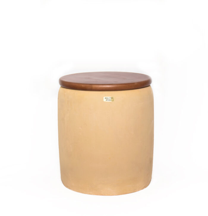Cleo GRC table with wooden Top - Image 5