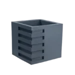 Rib square Modern tree Pot