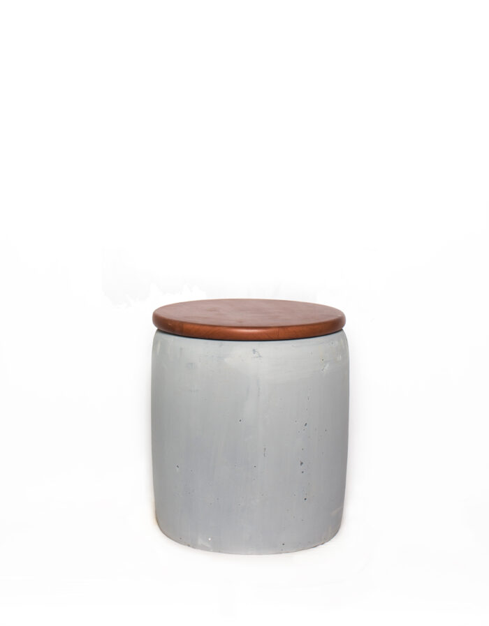 Cleo GRC table with wooden Top - Image 3