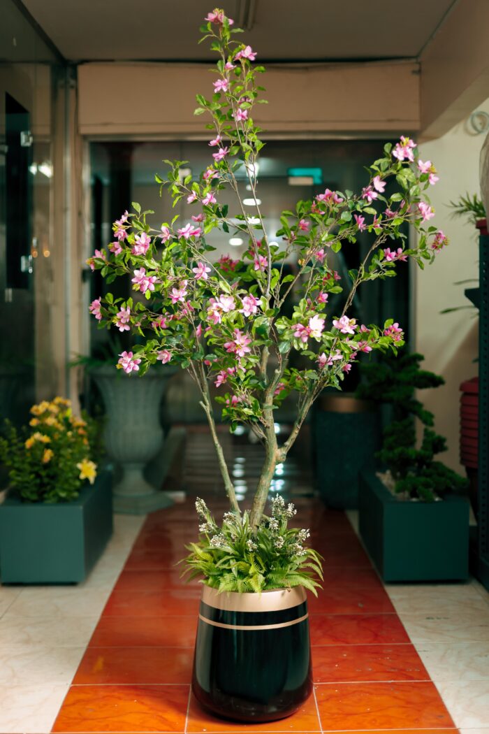 Bougainvillea Rose Artificial Tree 190-200 cm - Image 5