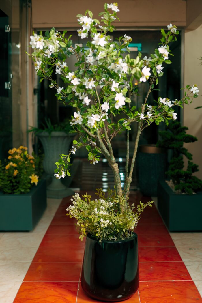 Bougainvillea white Artificial Tree 190-200 cm - Image 5