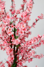 Pink bloom apricot artificial tree - Image 2