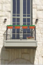 Balcony rectangular tree pot - Image 3