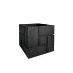 Blocks square tree pot
