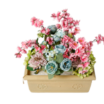 Eternal bloom Artificial flowers planter