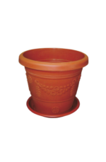 Malysian style circular tree pot