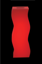Onda illuminata lighting decoration stand - Image 4