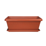 Floor rectangular tree planter