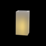 Recto illuminato Lighting tree planter