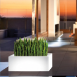 Rettangolo illuminato Lighting tree planter