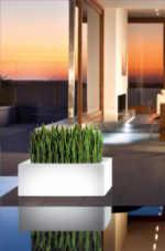 Rettangolo illuminato Lighting tree planter