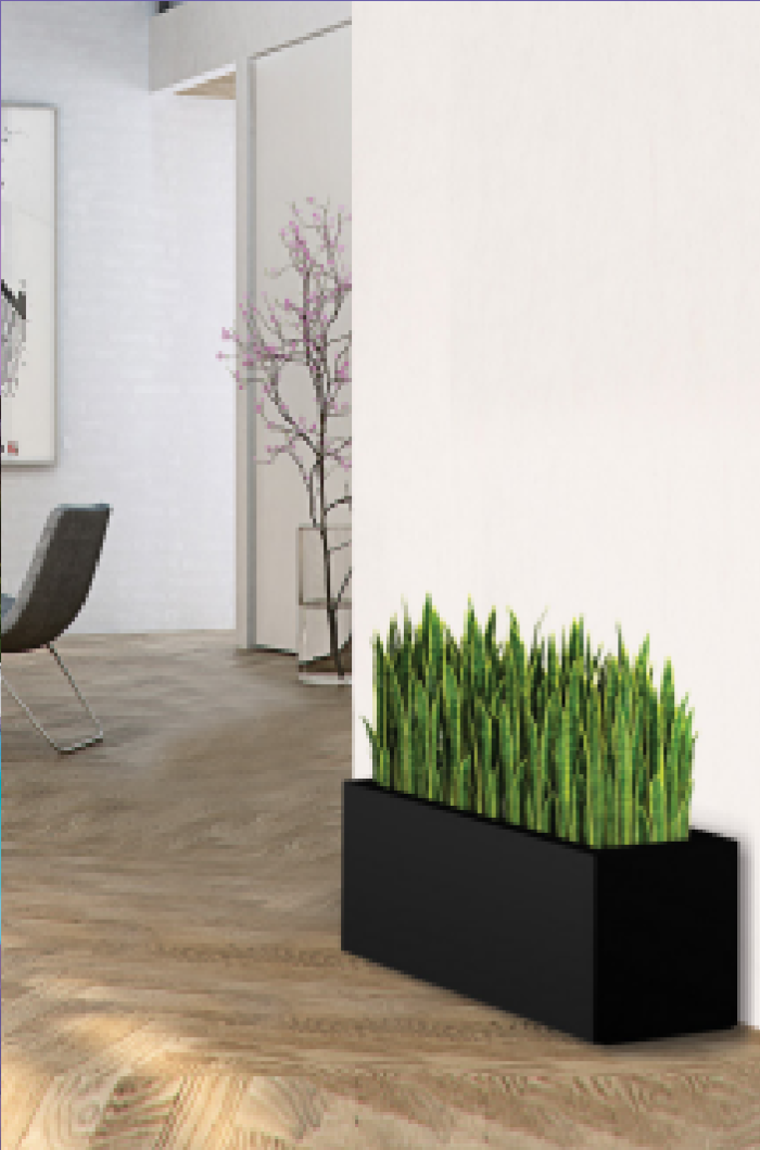 Rettangolo Modern tree Pot - Image 6