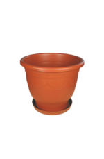 Spanish circular tree pot