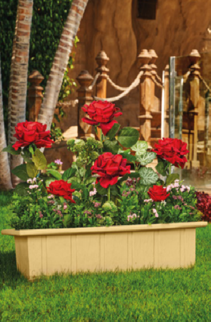 Teak Teak tree planter - Image 1