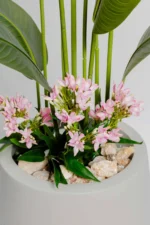 Banana with Astioma flower Artificial Tree 180 cm - Image 3