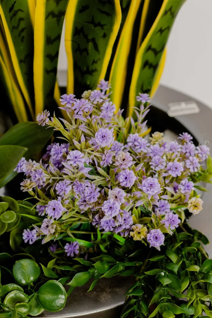 Tiger Cactus with lavender Artificial Tree 160-170 cm - Image 4