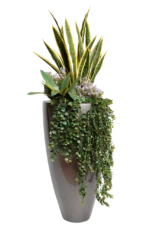 Tiger Cactus with lavender Artificial Tree 160-170 cm